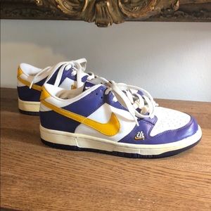 nike dunk low lakers